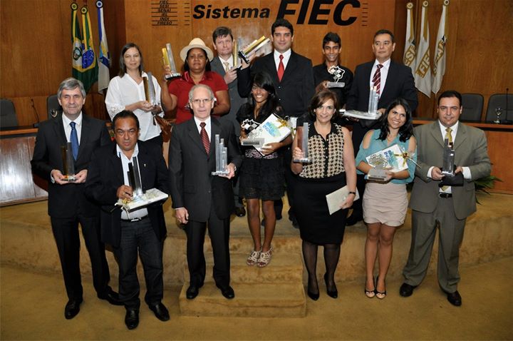 Os vencedores da etapa Nordeste do Prêmio FNEP de Inovação 2012.