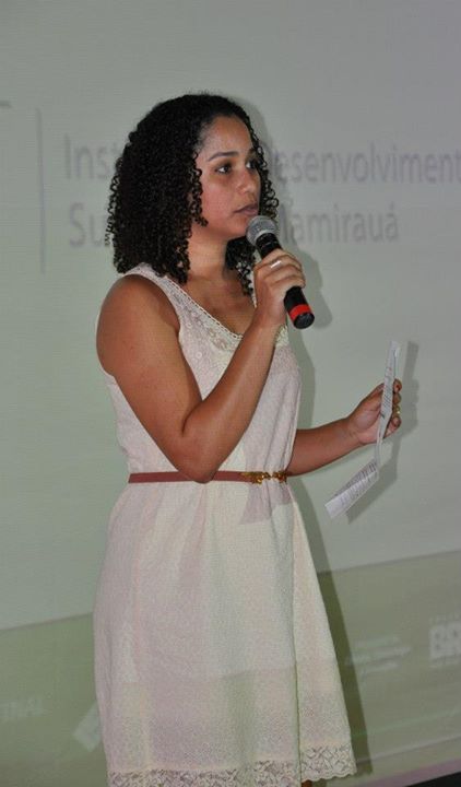 Dávila Corrêa, do Instituto de Desenvolvimento Sustentável Mamirauá, primeiro colocado na categoria Tecnologia Social.