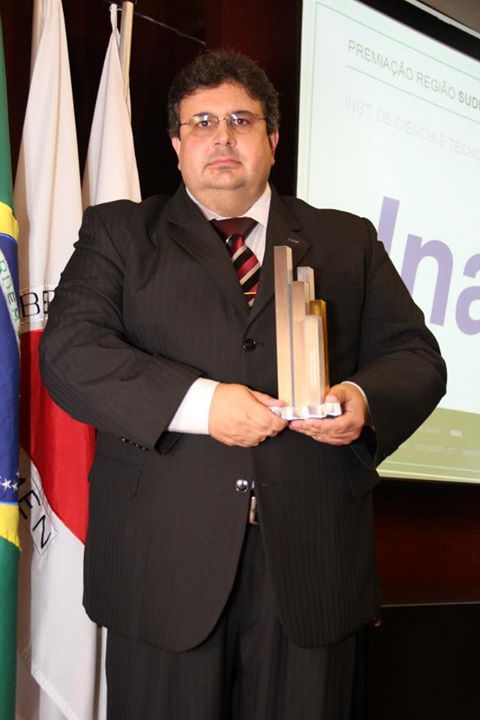 Marcelo de Oliveira Marques, representante da Inatel (MG), primeira colocada na categoria ICT