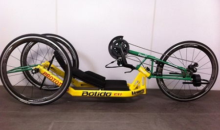 Handbike Bolido CX1 uso 2