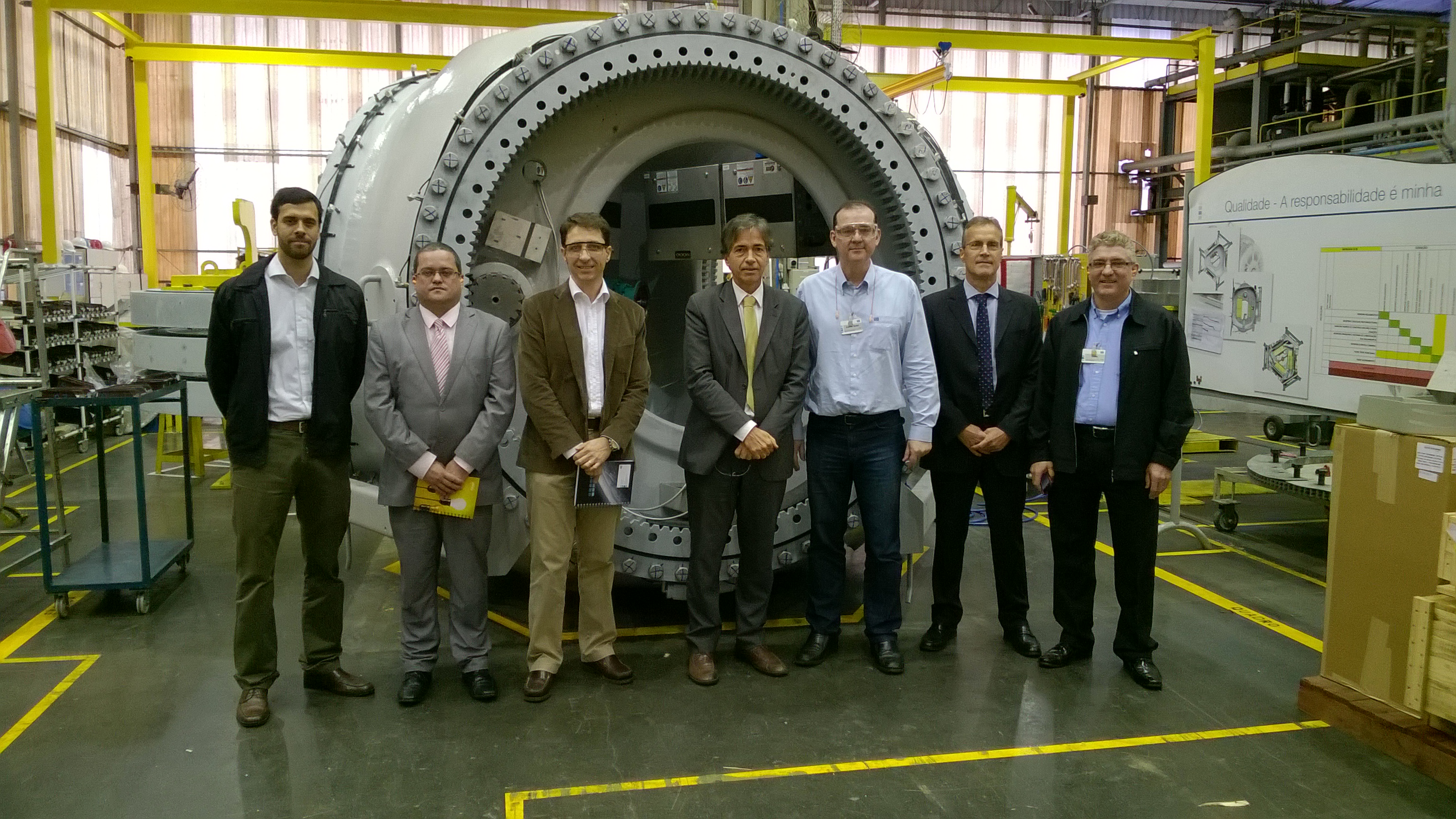 WEG Visita Luis Fernandes